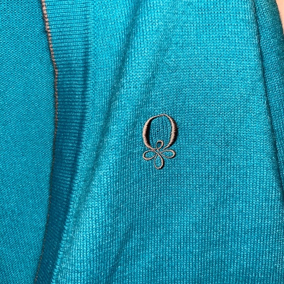 Turquoise blue cardigan - Picture 2 of 3